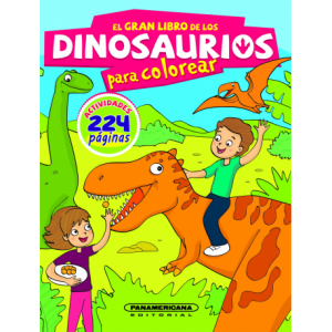 El gran libro de los dinosaurios para colorear