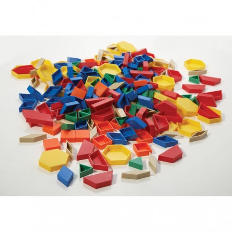 Bloques poligonales plásticos huecos de 1 cm
