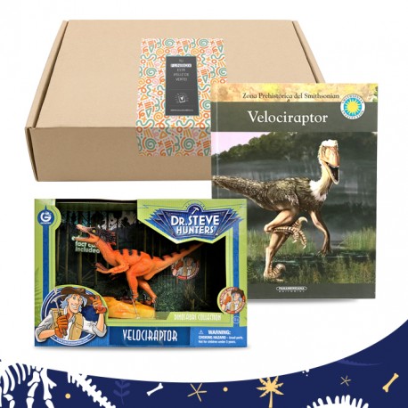 Box Dinosaurios Maravillosos: Velociraptor
