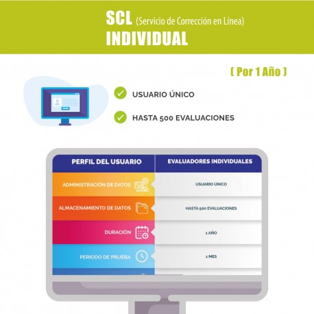 SCL Individual | Servicio de  Corrección en Línea TADI