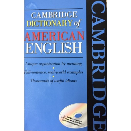 Cambridge Dictionary American English & CD