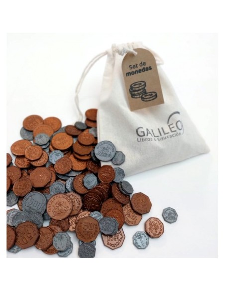 Monedas, set de 190 piezas