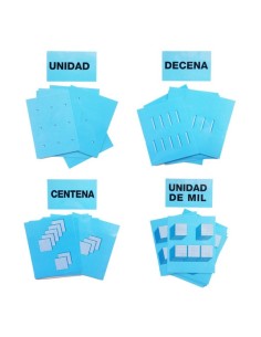 Bloques multibase: tarjetas u,d,c,um