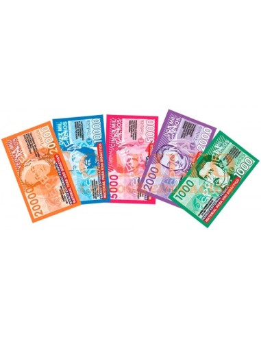 Dinero: billetes nacionales set 116