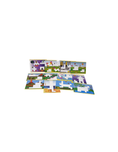 Pentominos:tarjetas patrones color st/12