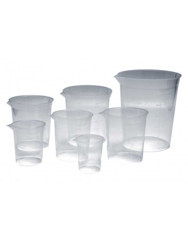 Vasos st/7 (50, 100, 200, 250, 300, 500, 1000 ml)