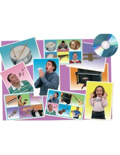 Bingo 25 sonidos: acciones - instrumentos + cd