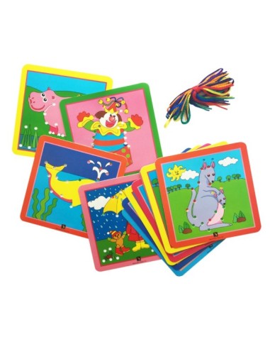 Tarjetas con dibujos enlazables set 2