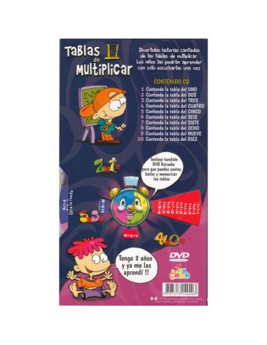 Tablas de multiplicar