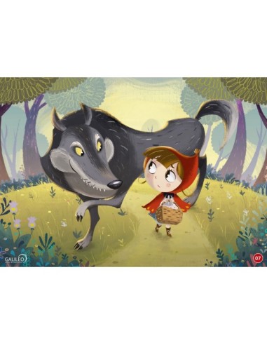 Láminas Kamishibai del cuento: Caperucita Roja /Versión Maga Villalón