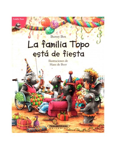 La familia topo está de fiesta