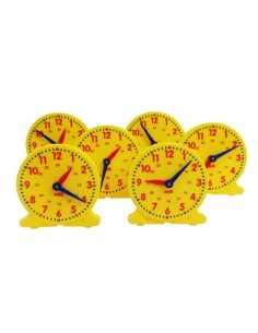 RELOJ CON MANIJAS MOVILES SET 6