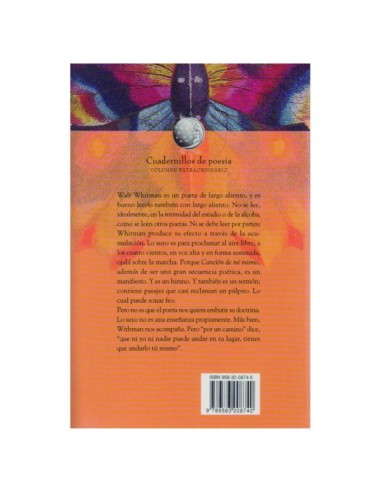 Canción de mi mismo - Edición bilingüe