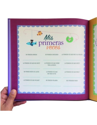 El Álbum del Bebé (Diseño lila)