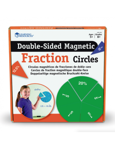 Fracciones circular magnética doble