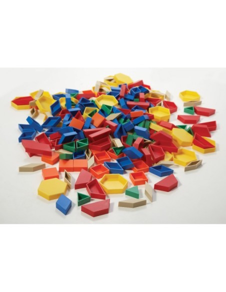 Bloques poligonales plásticos huecos de 1 cm
