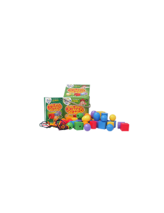 Cuentas de colores jumbo con lazos 2