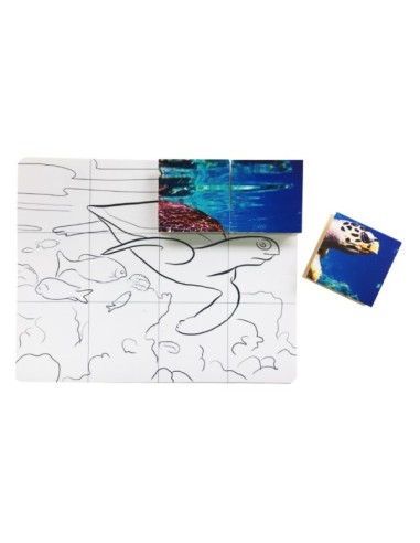 Puzle vertical Tortuga