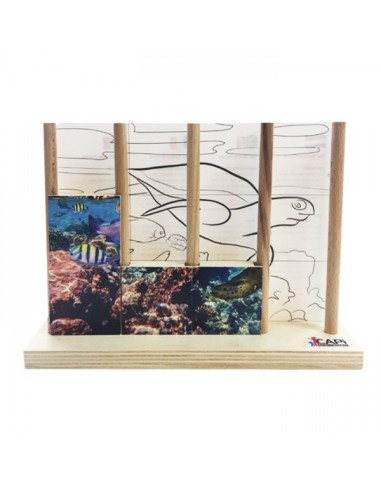 Puzle vertical Tortuga