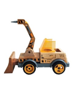 desmontable-madera-camión-excavador 2
