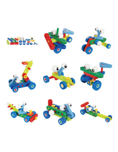 Vehículos Junior Engineer Set 28 pz